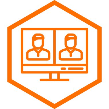 seo modern simgesinin vektör illüstrasyonu