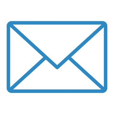 E- posta simgesi vektör illüstrasyonu