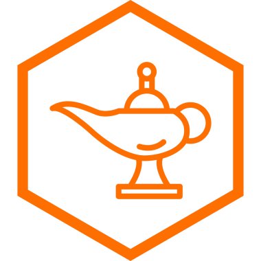 Modern simgenin vektör illüstrasyonu