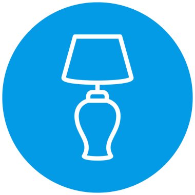 Lamba. Web simgesi basit illüstrasyon