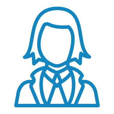 avatar. Web simgesi basit illüstrasyon