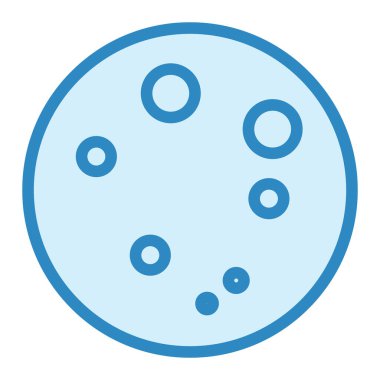 Ay modern simge vektör illüstrasyonu