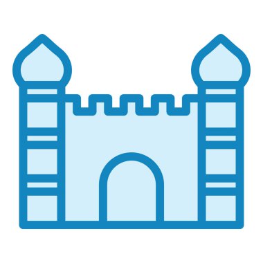 Minare modern simge vektör illüstrasyonu 