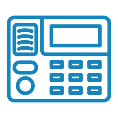 hesap makinesi simgesi vektör illüstrasyonu