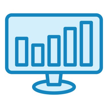 Veri modern simge vektör illüstrasyonu 