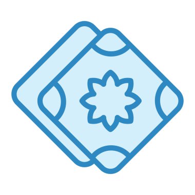 Mendil modern simge vektör illüstrasyonu 