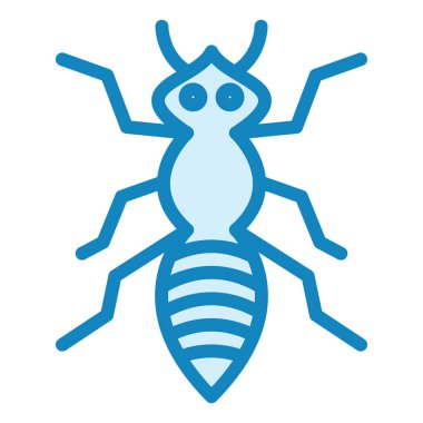 Karınca modern simge vektör illüstrasyonu 