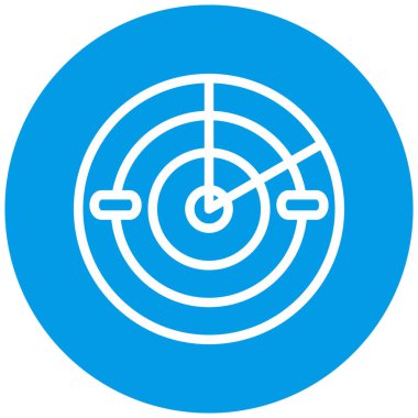 Hedef. Web simgesi basit illüstrasyon