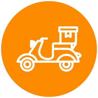 Mobilet. Web simgesi basit illüstrasyon