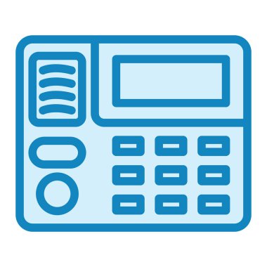 Güvenlik Paneli simgesi vektör illüstrasyonu