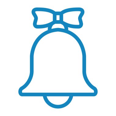 Çan simgesi vektör illüstrasyonu