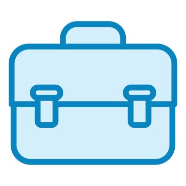 Çanta. Web simgesi basit tasarım