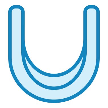 Mouth Guard modern ikon vektör çizimi  