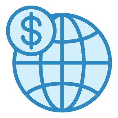 küresel ekonomi. Basit resimleme