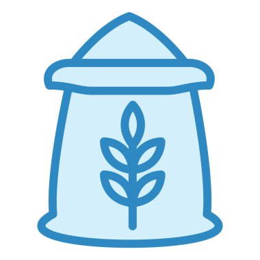 Bitki. Web simgesi basit illüstrasyon