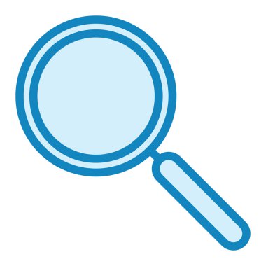 Arama simgesi vektör illüstrasyonu