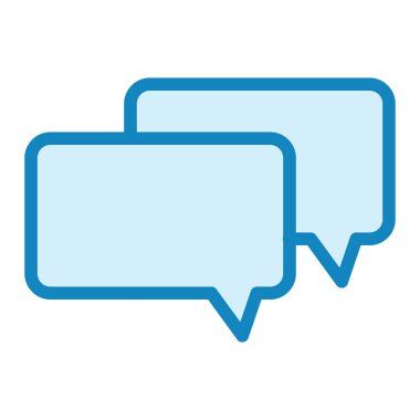 konuşma simge vektör çizim