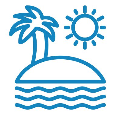 Kumsal. Web simgesi basit illüstrasyon