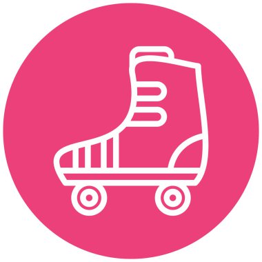 Paten kayın. Basit resimleme