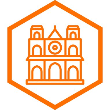 Yapı simgesinin vektör illüstrasyonu