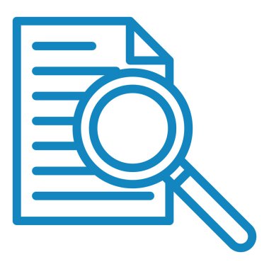 Arama simgesi vektör illüstrasyonu