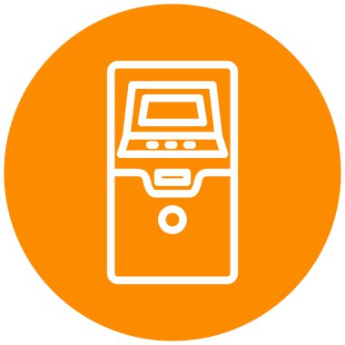 seo modern simgesinin vektör illüstrasyonu