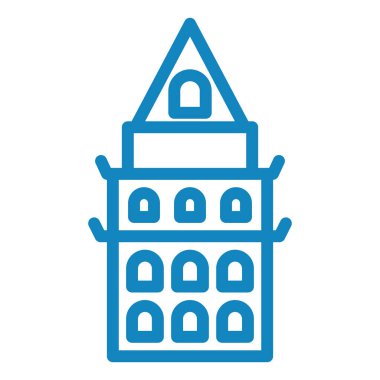 Bina. Web simgesi basit tasarım