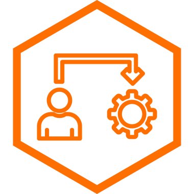 seo modern simgesinin vektör illüstrasyonu