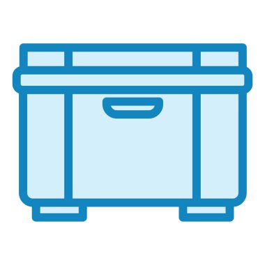 Dondurucu. Web simgesi basit illüstrasyon 