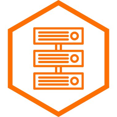 Veri merkezi. Basit resimleme