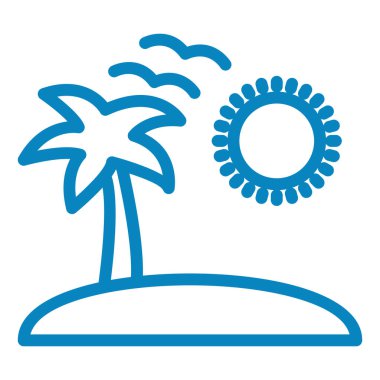 Kumsal. Web simgesi basit illüstrasyon