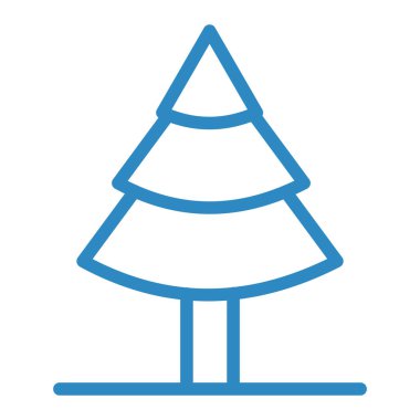 Ağaç. Web simgesi basit illüstrasyon