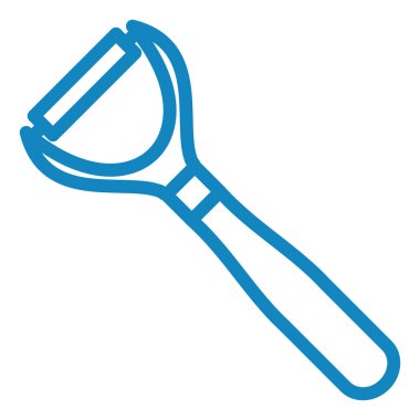 Anahtar aracı simgesi. Web için tornavida vektör simgelerinin özet çizimi