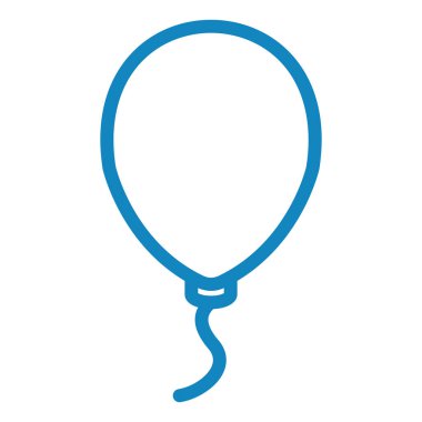 balon ikon vektör illüstrasyonu