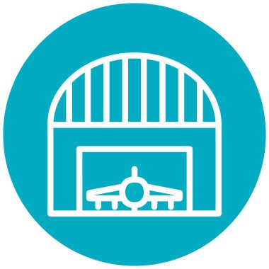 Askeri bıçak ikonu. vektör illüstrasyonu