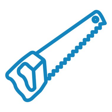 Gördüm. Web simgesi basit illüstrasyon