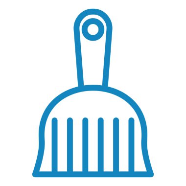 Temizlik. Web simgesi basit illüstrasyon