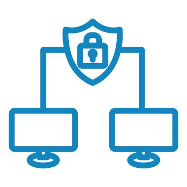 Güvenlik sistemi. Basit resimleme