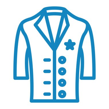 Kumaş. Web simgesi basit illüstrasyon