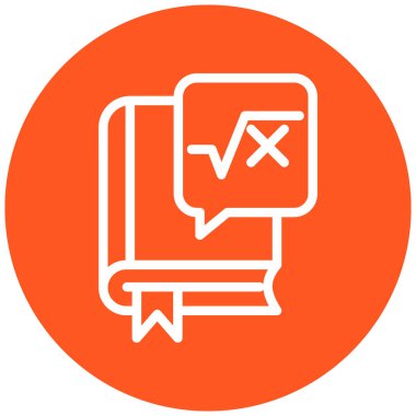 Kitap. Web simgesi basit illüstrasyon