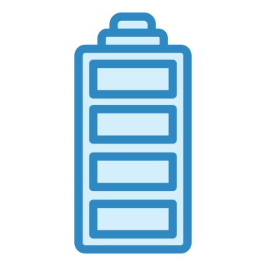 Pil. Web simgesi basit illüstrasyon