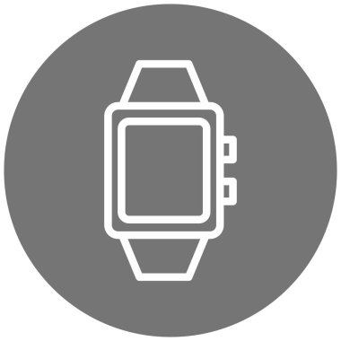 smartwatch vektör simgesi modern basit tasarım