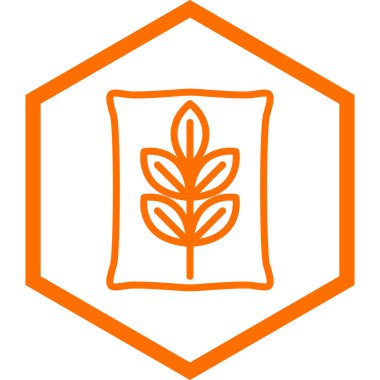 Marijuana simgesinin vektör illüstrasyonu