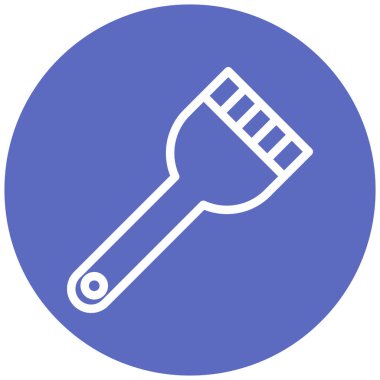 Modern b 'nin vektör illüstrasyonu eksik simgesi