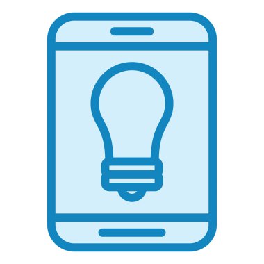 Bir fikrim var. Web simgesi basit illüstrasyon 