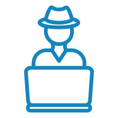 hacker vektör resimleme