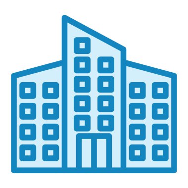 Office building. web icon simple illustration