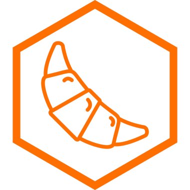 projeniz için turuncu çizgi simgesi