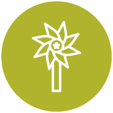 çiçek vektör simgesi düzenlenebilir çizgi simgeleri ağ ve mobil için