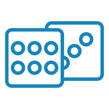 zar simgesi vektör illüstrasyonu